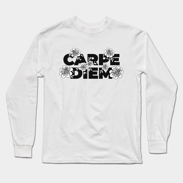 Carpe Diem I Long Sleeve T-Shirt by Pincay